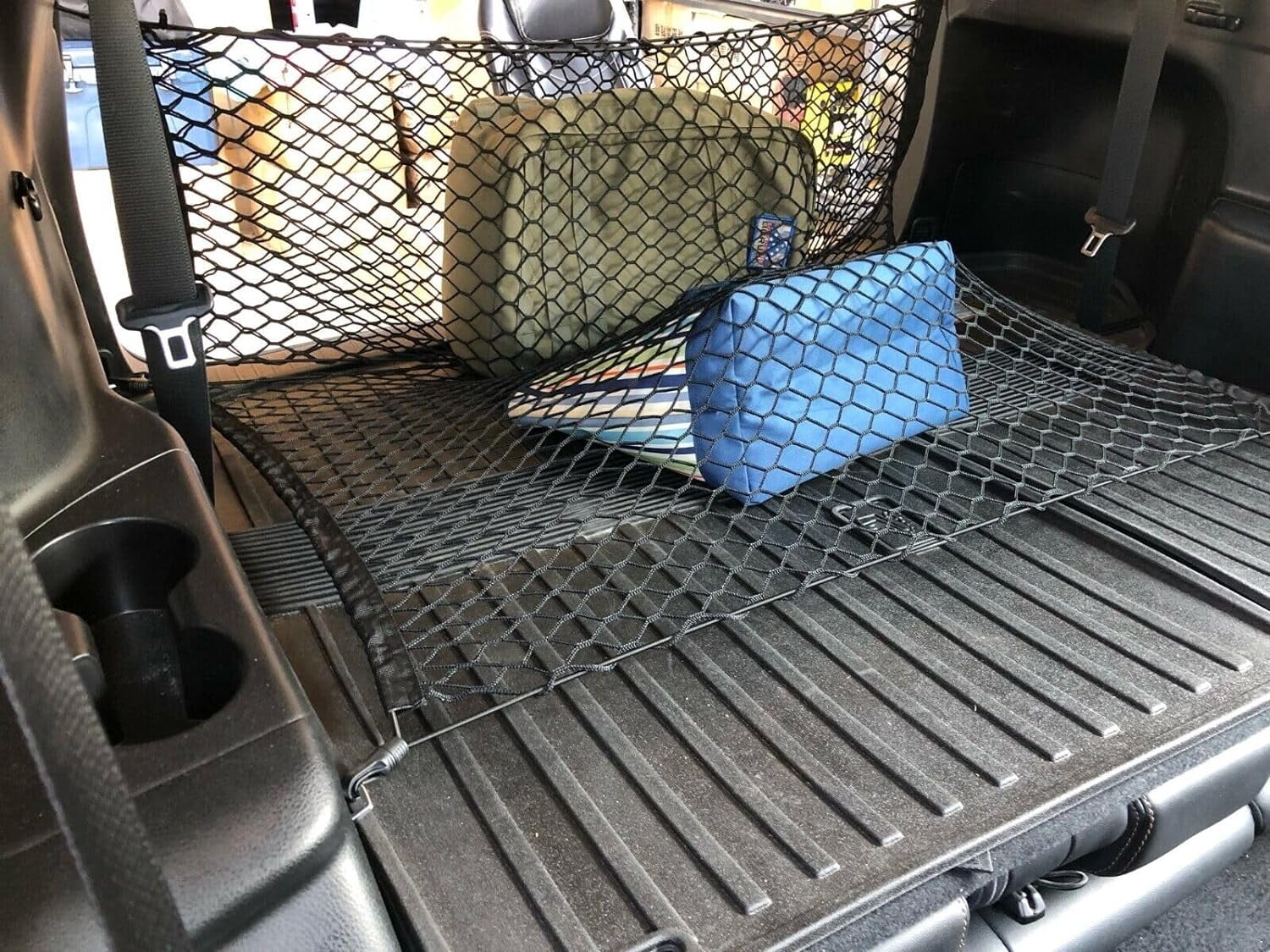 Trunk Envelope Style Organizer Cargo Net for TOYOTA