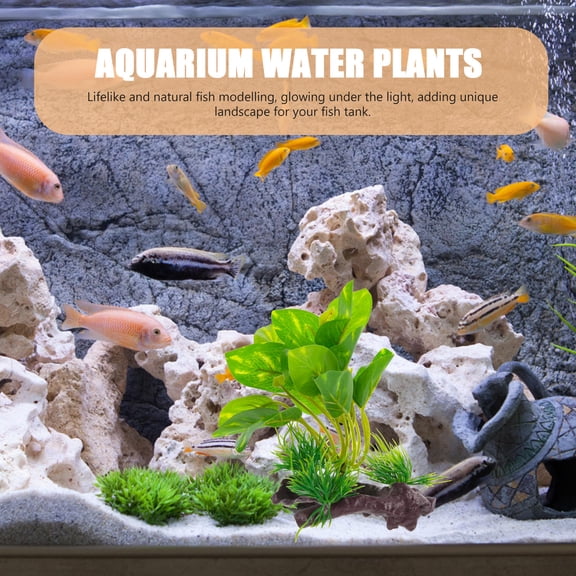 HOOWIFFY Fish Ornaments, Aquarium Decorations and Accessories for Freshwater Decor
