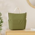 thumbnail image 2 of Bolso Prite Corduroy para mujer, tamaño grande, color verde, 2 of 7