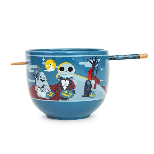 Set de vajilla Silver Buffalo Disney Nightmare Before Xmas