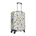 thumbnail image 3 of Cute Anime Cartoon Minions Travel Suitcase Protective Cover Trunk Case Washable Elastic Luggage Cover Fits Small Suitcase Protector Baggage With Concealed Zipper Gifts, 3 of 5