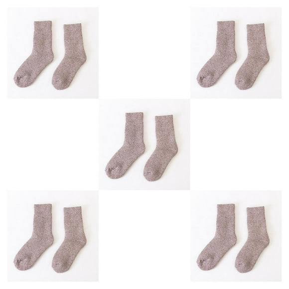 Advancent Calcetines Calcetín de lana Engrosado Cómodo Tripulación Calcetín de regalo de Navidad Type2 NO2