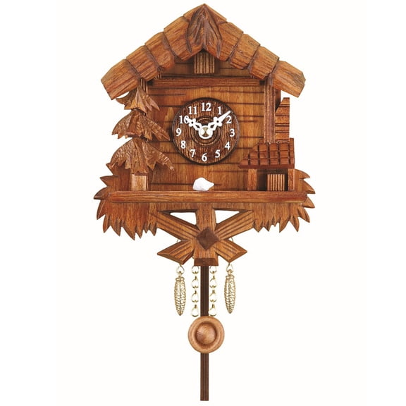 Kuckulino Black Forest Clock with quartz movement and cuckoo chime  TU 2029 PQ