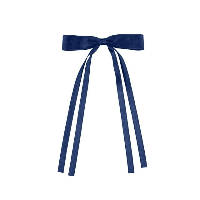 Hearth & Gear 2 Pcs Pinces à Cheveux pour Femmes avec Ruban à Franges Nœud Papillon Pinces à Cheveux pour Femmes avec Longue Queue Pinces à Cheveux Solides Accessoires pour Cheveux Longs Barrettes Pinces à Cheveux avec Nœud Barrettes à Cheveux Roses