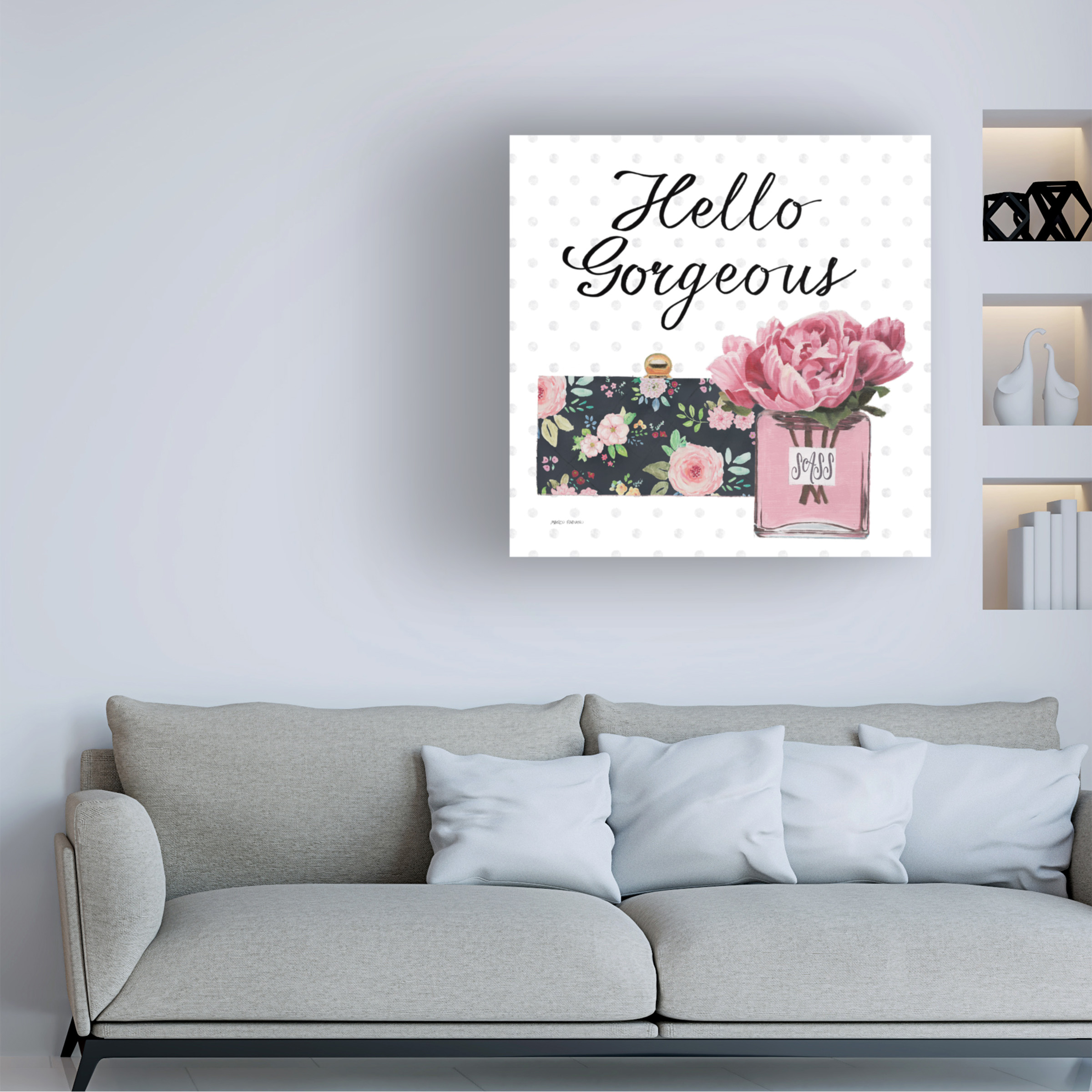 Trademark Fine Art 'Simply Splendid IV' Canvas Art by Marco Fabiano