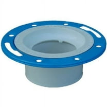 Charlotte Pipe Schedule 40 DWV PVC Closet Flange, 4 x 3-In.