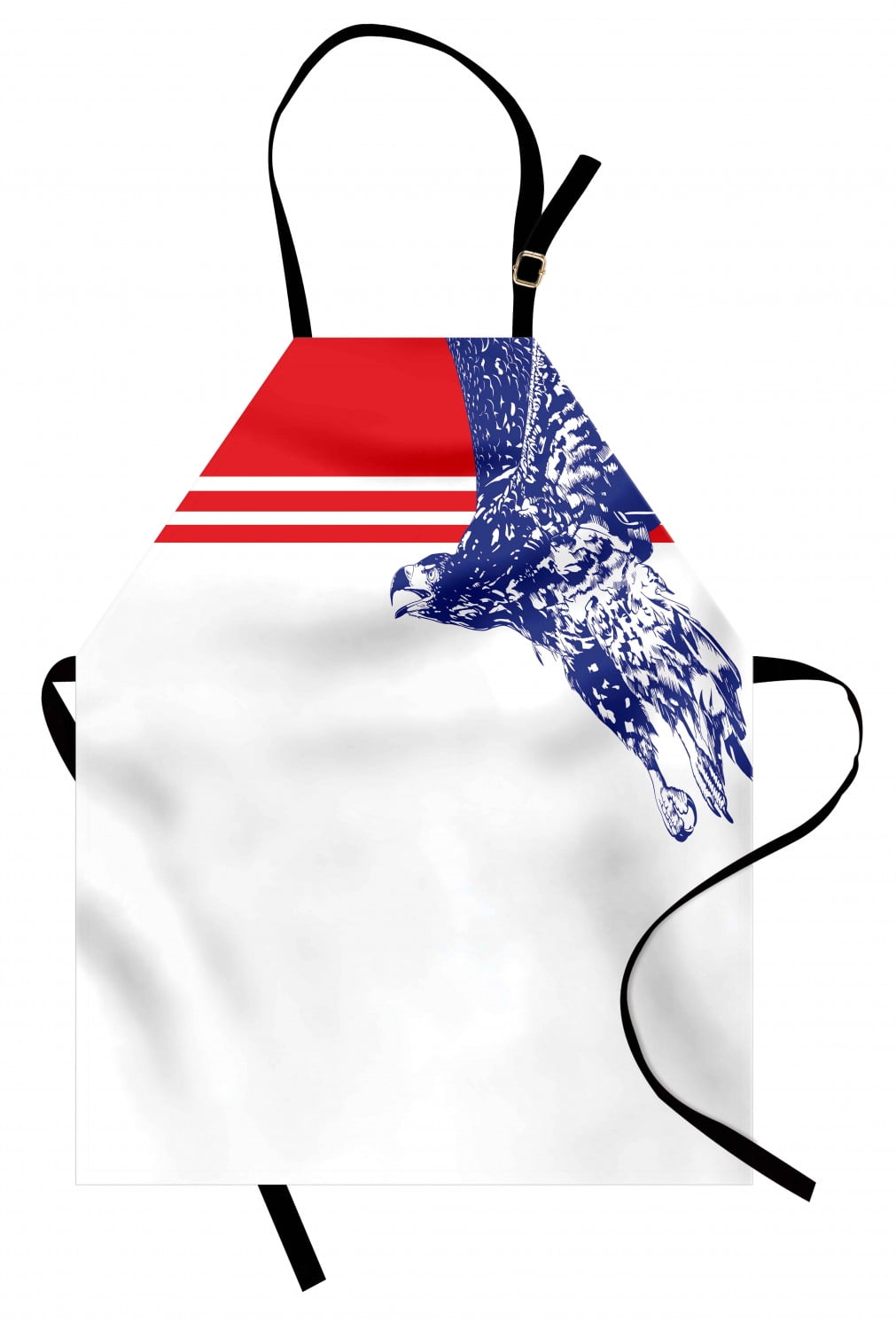 Eagle Apron Colors of the American Flag Red White Blue Bird Symbol of