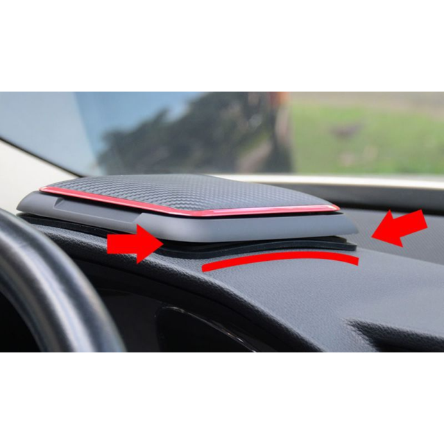 Support de Téléphone Portable pour Tableau de Bord de Voiture, Réutilisable, Adapté pour IPhone, Samsung, Téléphone Intelligent, Pièces Auto-Youyoupin