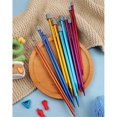 thumbnail image 5 of 14PCS Stainless Steel Knitting Needles Set Pointed Needles Knitting Crochet Supplies for Beginners H, 5 of 5