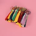 thumbnail image 6 of Worgeous Silky Polyester Tassels for DIY Crafts Jewelry and Decoration 13cm 5 1 Inch 100 Pieces Assorted Colors, 6 of 10
