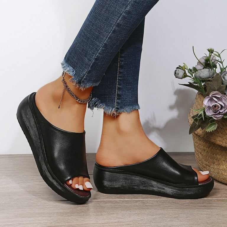 Jsaierl Platform Sandals for Women Dressy Summer Peep Toe