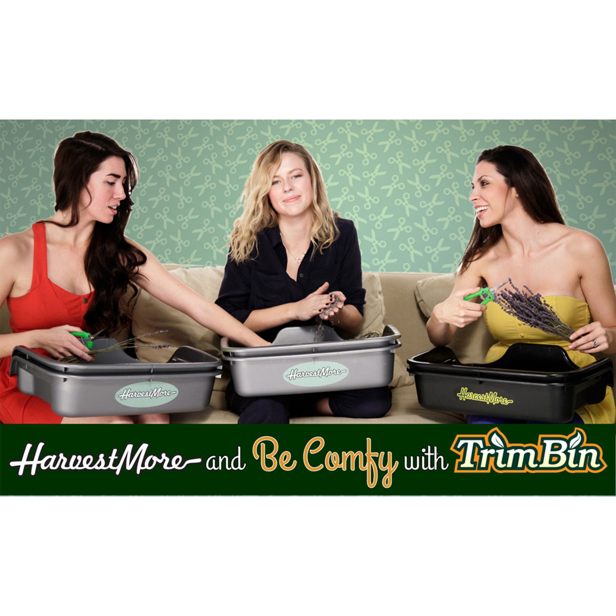 Trim Bin Harvest More Trim Bin, Black - Brand New