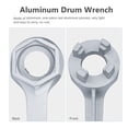 thumbnail image 2 of Bung Wrench, Drum Wrench Aluminum Opener Tool for 10 15 20 30 50 55 Gal, 2 of 10