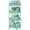 Green, variant on 3-Tier Plastic Rolling Utility Cart with Handle, Multi-Functional Storage Trolley for Office, Living Room, Kitchen, Movable Storage Organizer with Wheels, Black