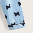 thumbnail image 4 of Paguaki Satin Pajamas Big Girls Silk Button down Long Sleeve Shirts Tops & Pants Pjs 2PCS Sleepwear Size 8-12, 4 of 5