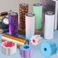thumbnail image 3 of Juego de 30 piezas de espuma Turner para tazas, 5 tamaños, insertos giratorios expandibles, accesorios para vasos, botellas de agua en forma de cola (157244283318374 pulgadas de diámetro, 6 colores) (, 3 of 5