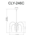 thumbnail image 2 of Callway Chandelier, 2 of 3