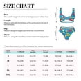 thumbnail image 4 of Kdxio Color Dachshund Dog Print Women's 2 Piece High Waisted Wrap Spaghetti Strap Summer Swimsuit Bikini Set-, 4 of 7