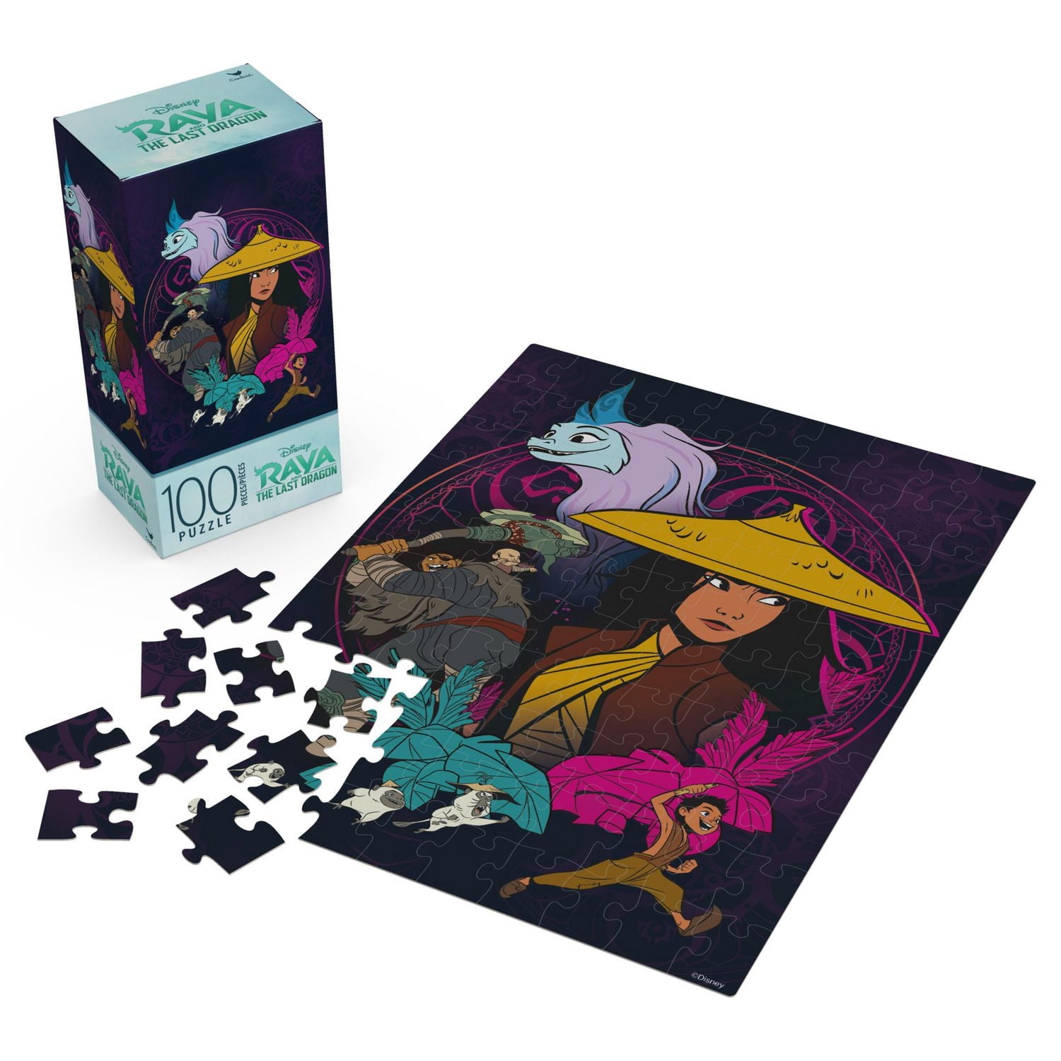 Raya and the Last Dragon 100-Piece Jigsaw Puzzle, for Families and Kids Ages 4 and up