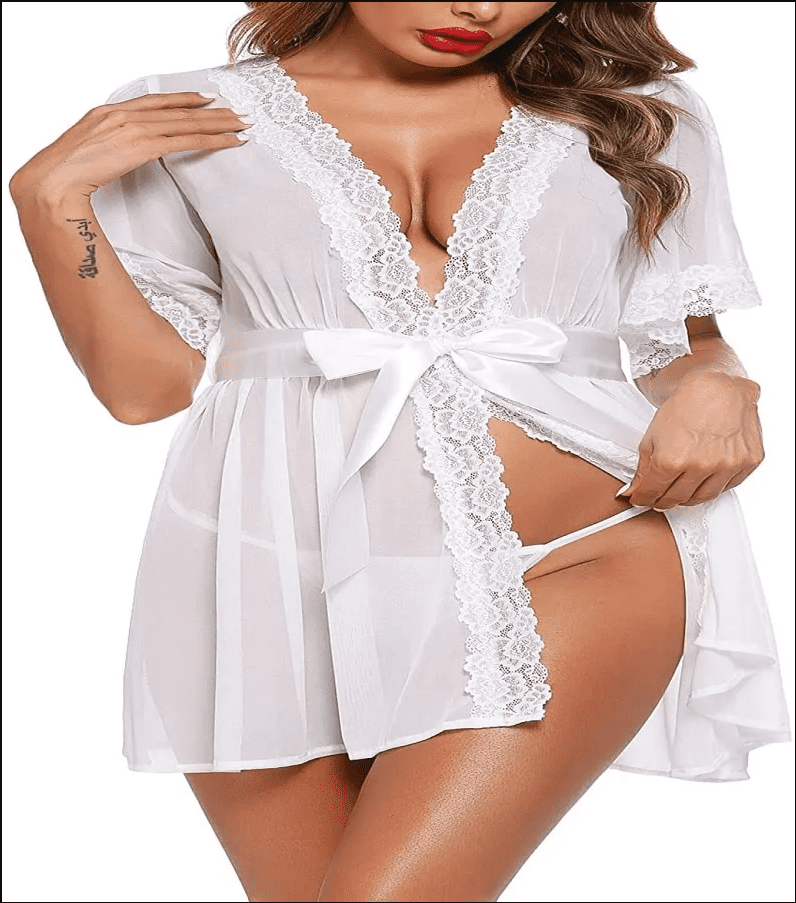 Hot sale deep V-neck lace see through sexy dress Womens Lingerie Sexy,WomenS Exotic Lingerie Sets Lingerie For Women Sexy Pajamas For Women Sets Sexy Underwear And Bra Set Sex