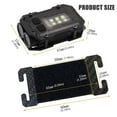 thumbnail image 5 of WINDLAND Waterproof Shockproof Camping Flashlights Red Blue Flashing Modes Hiking Safety Light, 5 of 11