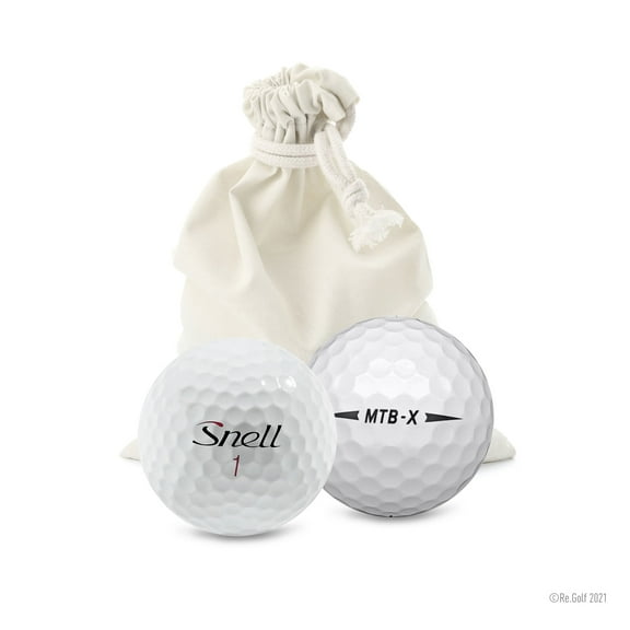 Snell MTB X - Quantity 12 in Eco-Friendly Bag (Professionally Recycled)