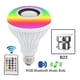 thumbnail image 1 of LED Music Bulb Bluetooth RGB Night Light AC100-250V B22 12W for Party Holiday 25-26, 1 of 5