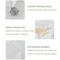 thumbnail image 3 of Storage Bin with Wheels Simple Style Smooth Box for Kitchen Pantry Cupboard, 3 of 4