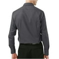thumbnail image 4 of Penkiiy Men's Slim Fit Business Dress Shirts Wrinkle Free Long Sleeve Button Up Shirts Solid Formal Dress Shirt Gray Clearance, 4 of 6