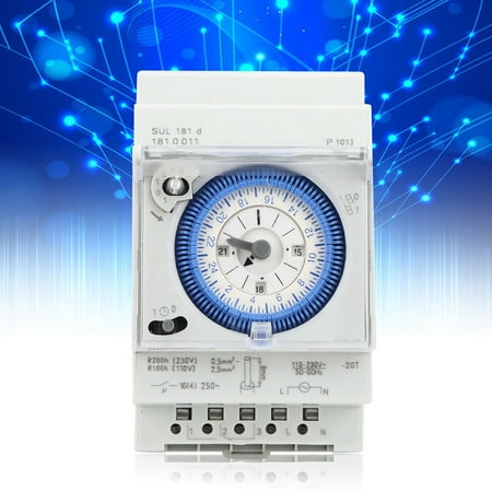 Mechanical Timer Switch, Manual/Auto Controller Programmable Time ...
