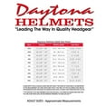 thumbnail image 6 of Daytona Helmets D6-SKW ‘Skull Cap’ with Skull Wings Half Face Helmet Black, 6 of 8