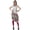 Fuschia Pink2, variant on Moomaya Women's Printed One-Shoulder Cowl Kurti Sleeveless Dress Boho Party Designer Clothing