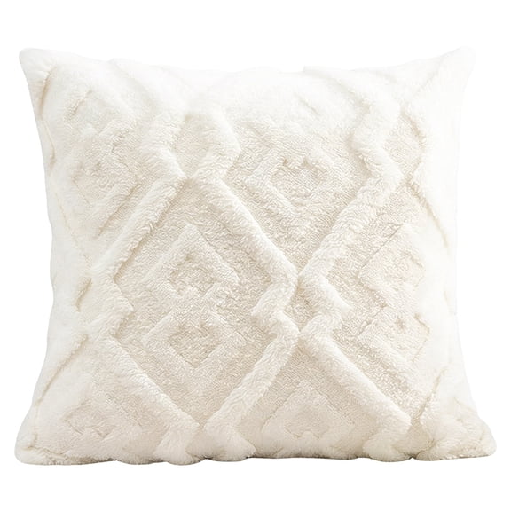 Faux Throw Pillow, , Couch Cushion Cover, Living Room Decor, Fireplace Decorations for Living Room, Square, 1 Pc