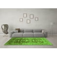 thumbnail image 3 of Ahgly Company Indoor Square Oriental Green Traditional Area Rugs, 8' Square, 3 of 4