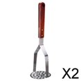 thumbnail image 1 of 2x de Patatas de Acero Inoxidable Perfecl Agarre Profesional Resistente y Resistente al Calor 2 piezas, 1 of 8