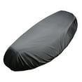thumbnail image 3 of Motorcycle Rain Seat Cover Flexible Waterproof Saddle Cover Black, 3 of 5