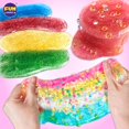 thumbnail image 2 of Slime FUN KIDZ Glassy Clear 1040 ml, paquete de 4 para niños de 6 a 12 años, 2 of 9