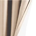 thumbnail image 2 of Gorgeous Home Linen 100% Blackout Window Curtain Drapes For Bedroom Living Room Taupe Set of 2 panels 35" wide X 84" long, 2 of 5