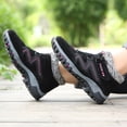 thumbnail image 1 of Zapatos de senderismo casuales de invierno, botines de felpa para hombres y mujeres, Zapatos deportivas (rosa negra 40) Wdftyju Tenis De Mujer Tenis De Hombre, 1 of 8