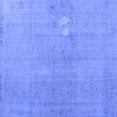 thumbnail image 1 of Ahgly Company Machine Washable Indoor Square Persian Blue Bohemian Area Rugs, 7' Square, 1 of 4