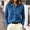 Blue, variant on NominalSnug Womens Cardigan Sweaters Button down Knit Tops Lapel Collar Lightweight Cardigans Fall Sweaters