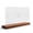 Dark Wood, variant on M&T Displays 25.56x17.03 Inch Wooden Base Hygienic Separator on Counter with Speaker Holes, Sneeze Guard, Protective Window for Employers & Customers, Barrier for Coughing & Sneezing (Natural Wood)