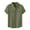 Summer Clearance!Mens shirts-Army Green, variant on Brilliant Mens Shirts Clearance under $5.00 Men's Fashion Vacation Solid Color Cotton Linen Double Pocket Casual Shirts Short Sleeves Black XXXL
