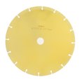 thumbnail image 1 of Disco de sierra circular para soldadura fuerte de diamante, disco de rueda segmentado de 250 x 25,4 x 10 mm, 1 of 14