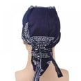 thumbnail image 5 of Mens Womens Cotton Biker Skull Cap Motorcycle Bandana Head Wrap Du Doo Do Rag, 5 of 5