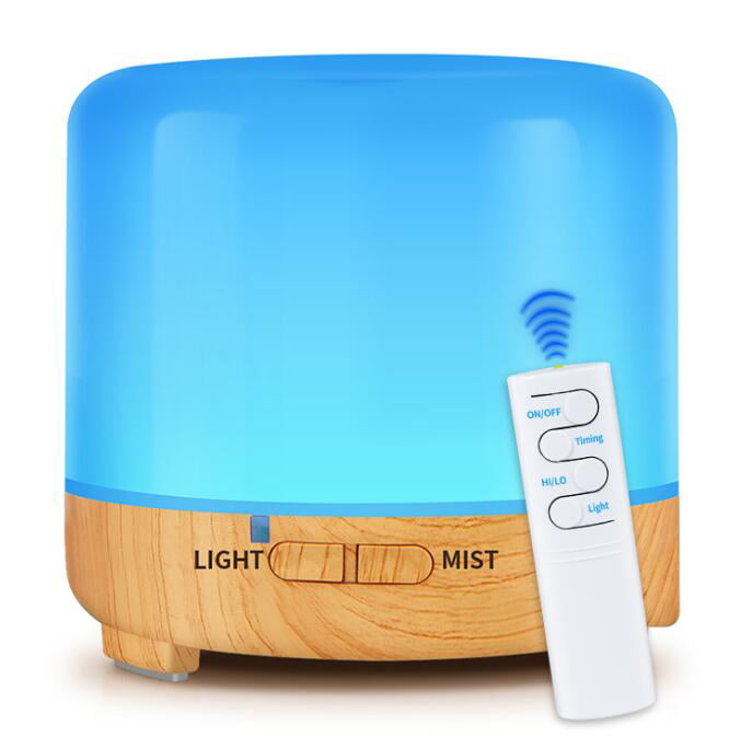 Details about   USB Electric Aroma air diffuser  Ultrasonic air humidifie with 7 colors lights 