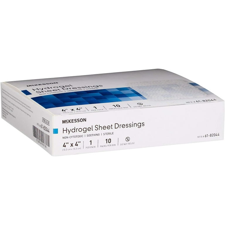 Mckesson 6182044 Hydrogel Dressing Box of 10 HSA/FSA Eligible - Walmart.com