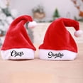 thumbnail image 4 of Gorros de Papá Noel personalizados para niños Gorros de Papá Noel personalizados para adultos Decoraciones navideñas 2024 Regalos de gorros navideños familiares Suministros para fiestas, 4 of 5