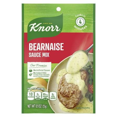 Knorr Bearnaise Sauce Dry Spices and Seasonings Mix Ground, 0.9 Oz Regular Pack