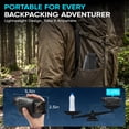 thumbnail image 2 of BNISE Night Vision Monocular for Adults and Kids, Night Vision Scope for 100% Darkness 16X Zoom  Infrared Monocular Telescope for Camping, Wildlife Observation, 2 of 9